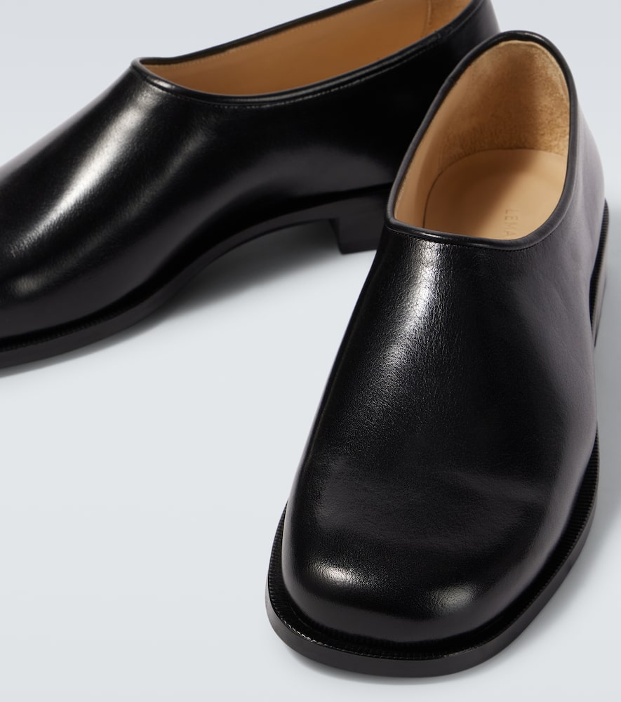 Lemaire Anatomic leather slip-on loafers