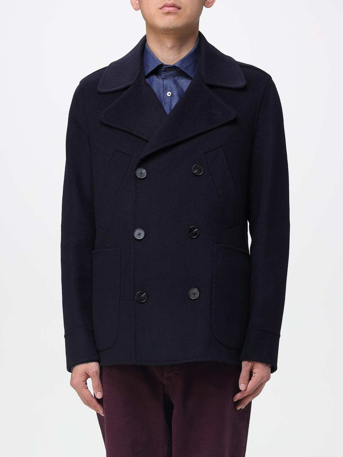 Coat PALTÒ Men color Blue