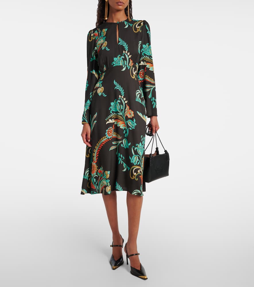 Floral midi dress