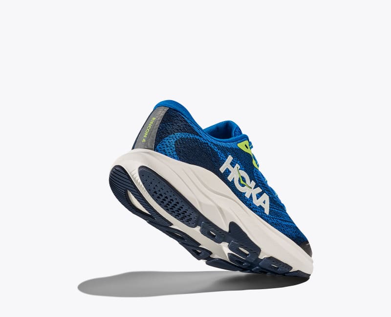 HOKA Rincon 4 Shoes in Electric Cobalt/Varsity Navy