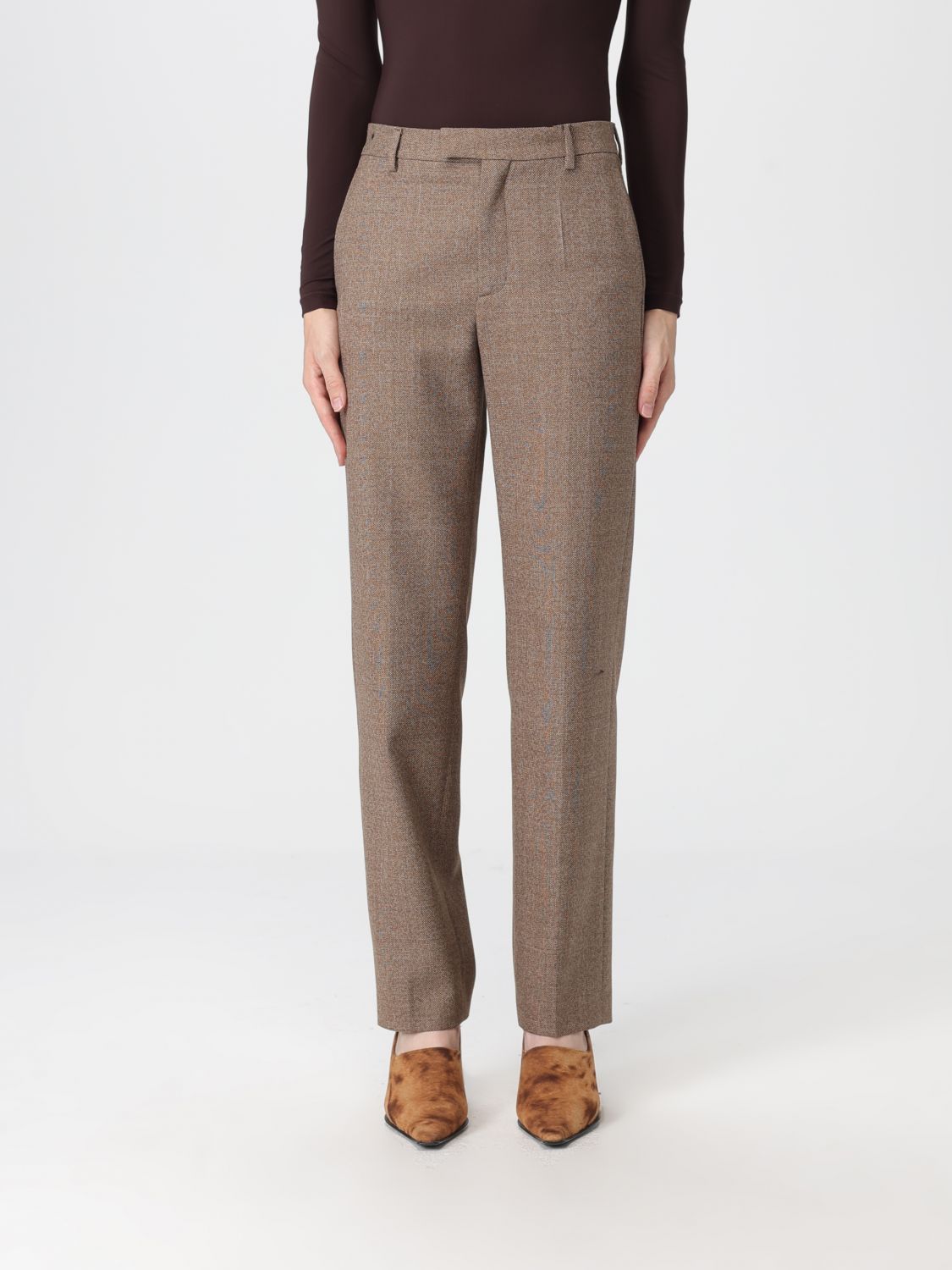 Pants Woman color Beige