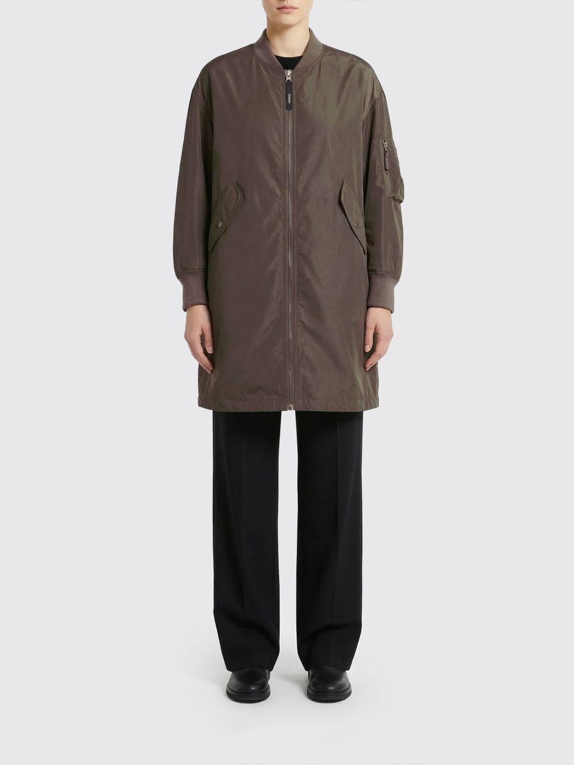 Coat Woman color Green