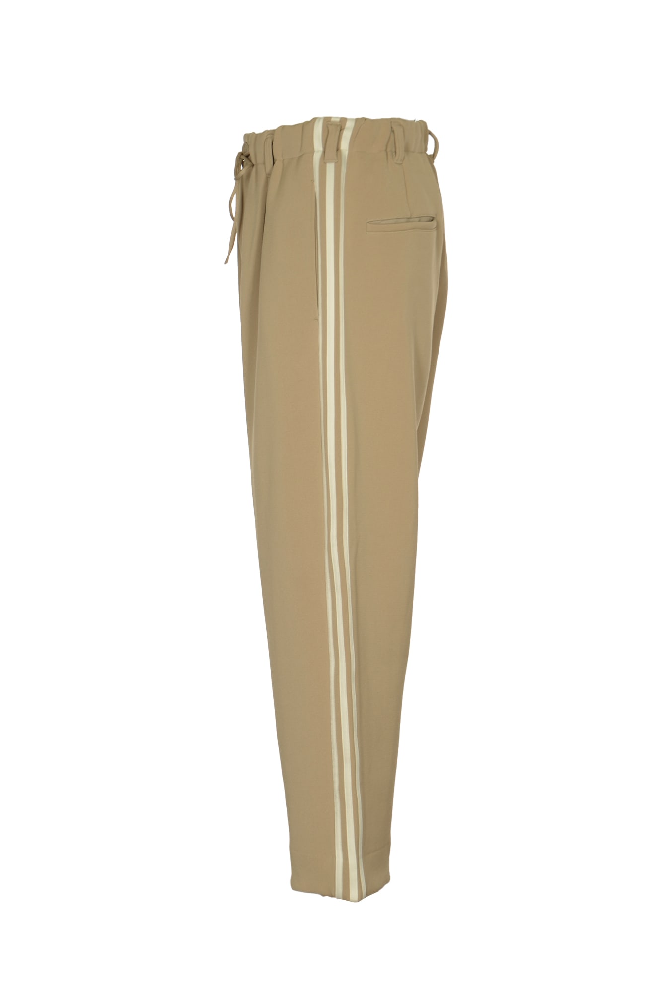 Side Stripe Drawstring Trousers