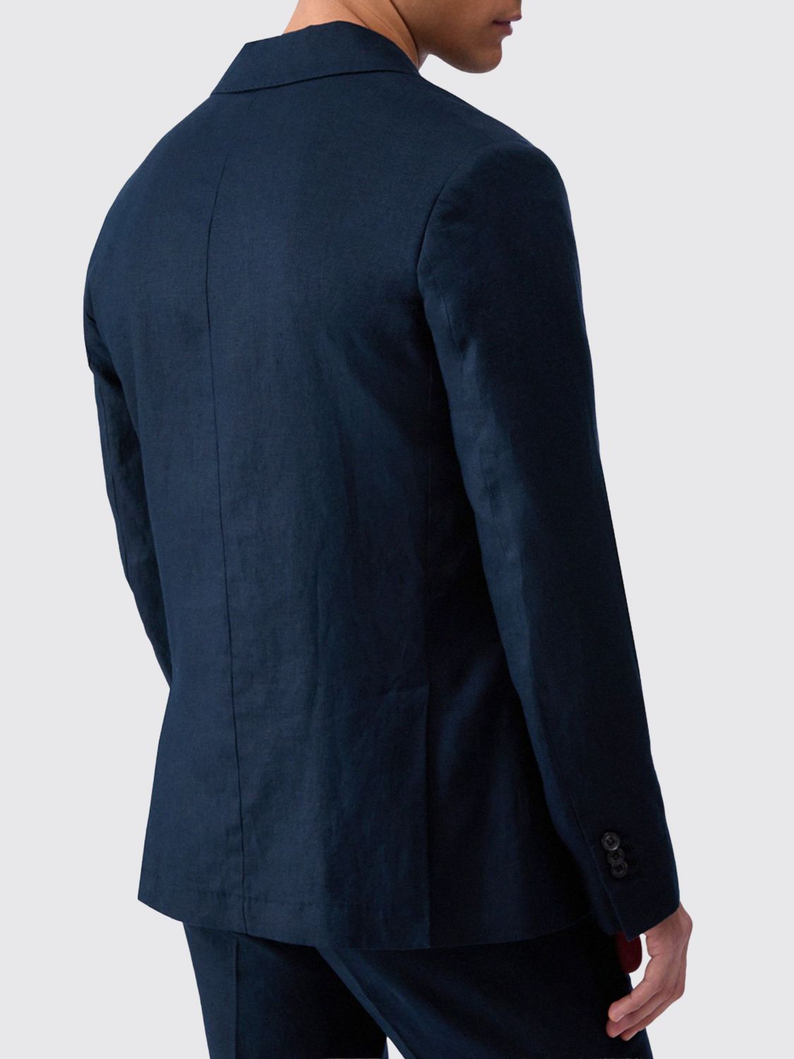 Blazer Men color Blue