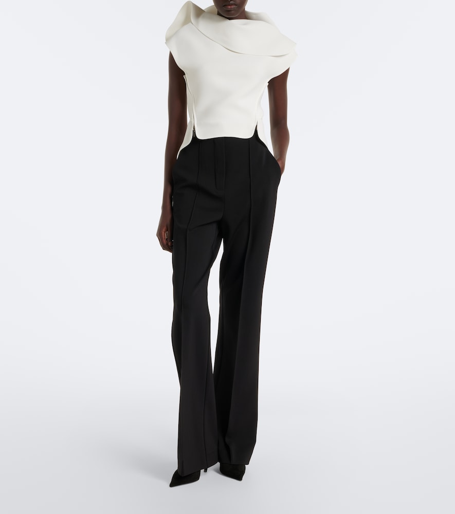 Whirl draped top