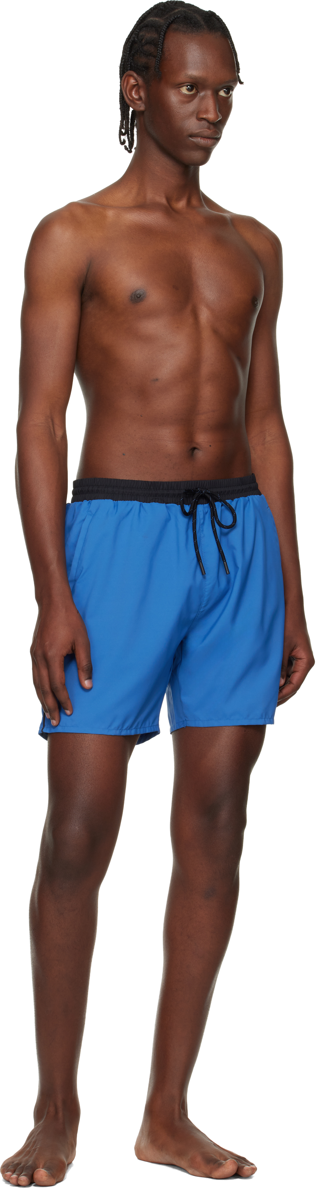 Blue Quick-Dry Swim Shorts