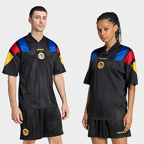 Men's Originals Club América EQT Soccer Jersey in Black