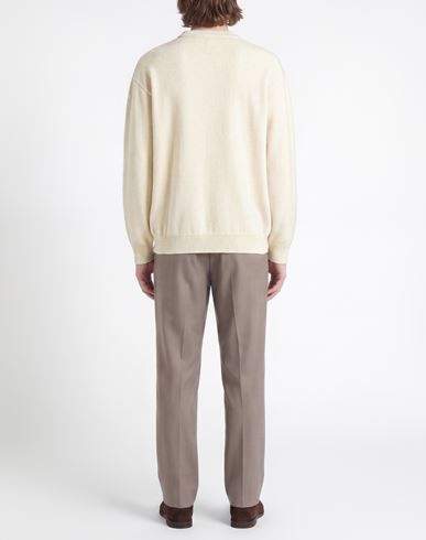Lab Man Sweater Ivory Size XL Merino Wool, Cashmere