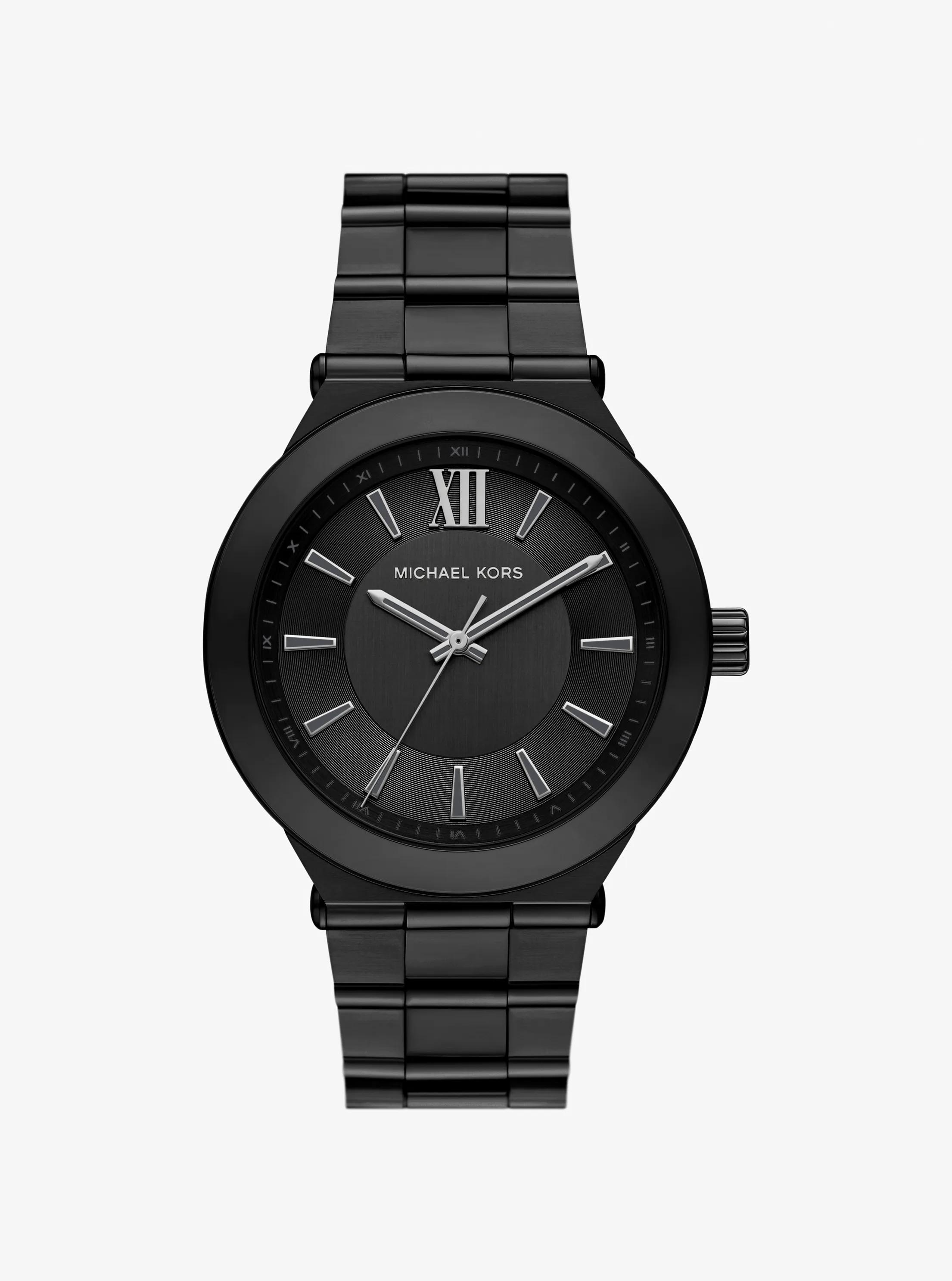 Oversized Billie Black-Tone Watch in Black - One Size by