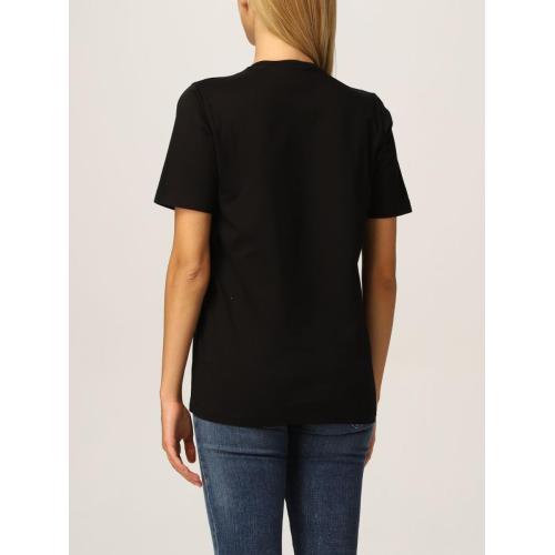 Logo-print cotton T-shirt - Black