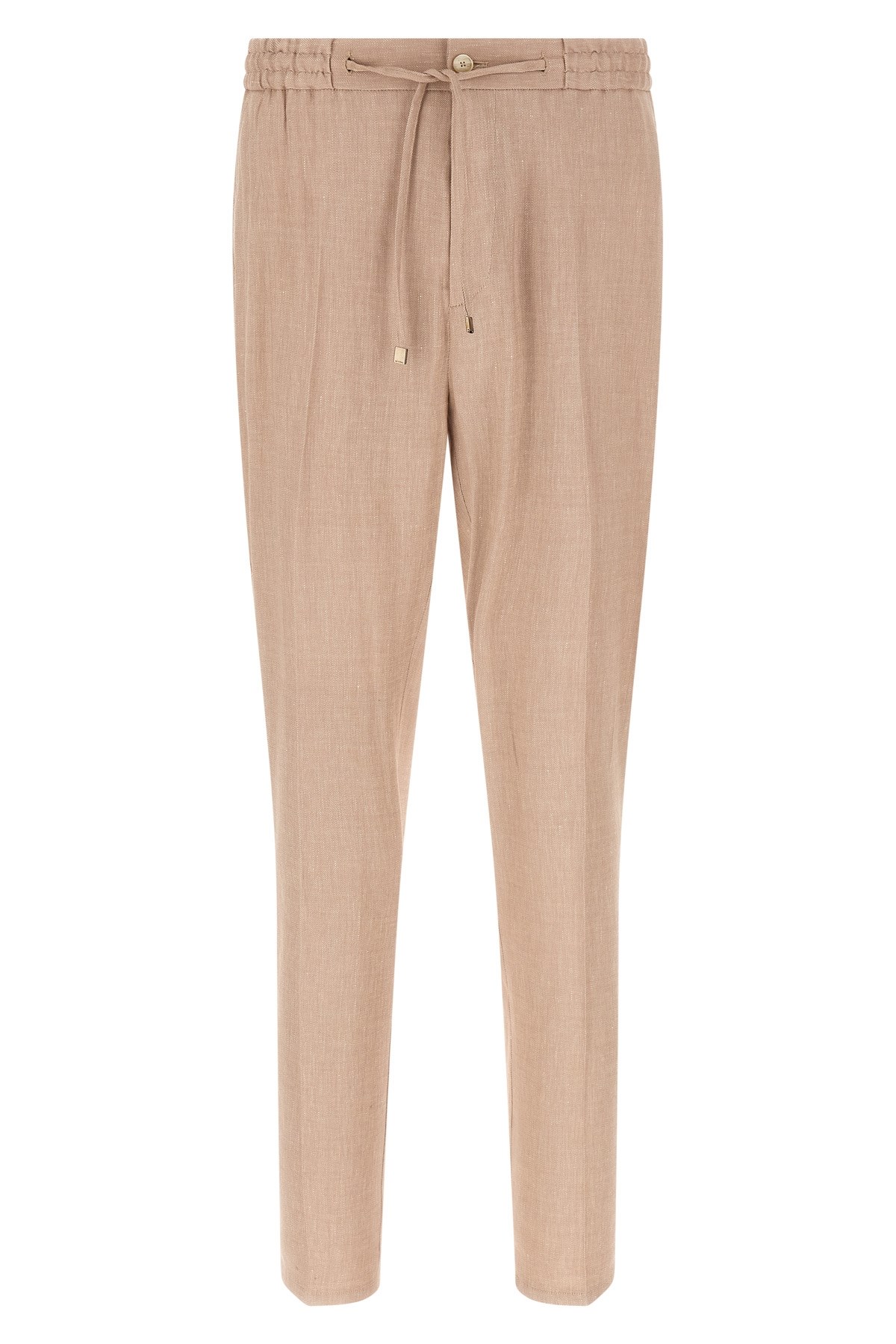 Flamed Linen Joggers