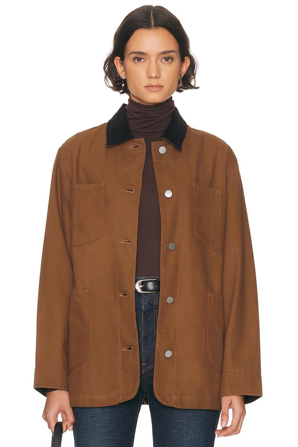 Jenni Kayne Eaton Jacket in Dulce - Brown. XS also in L, M
