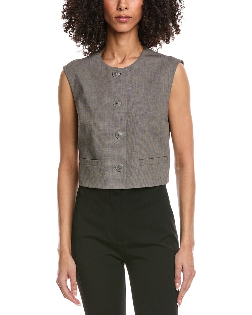 Oversized Belted Vest