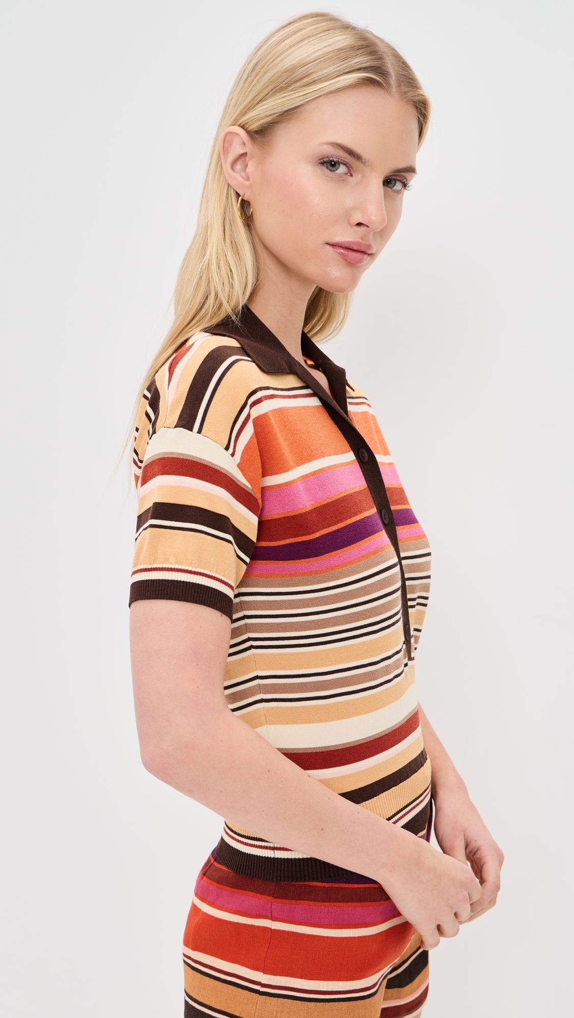Sable Polo Shirt Murano Stripe