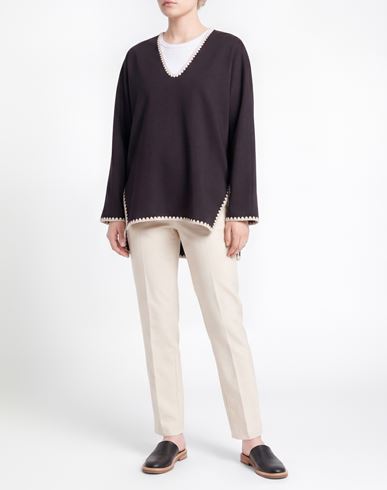 Woman Top Black Size 4 Viscose, Polyamide, Elastane