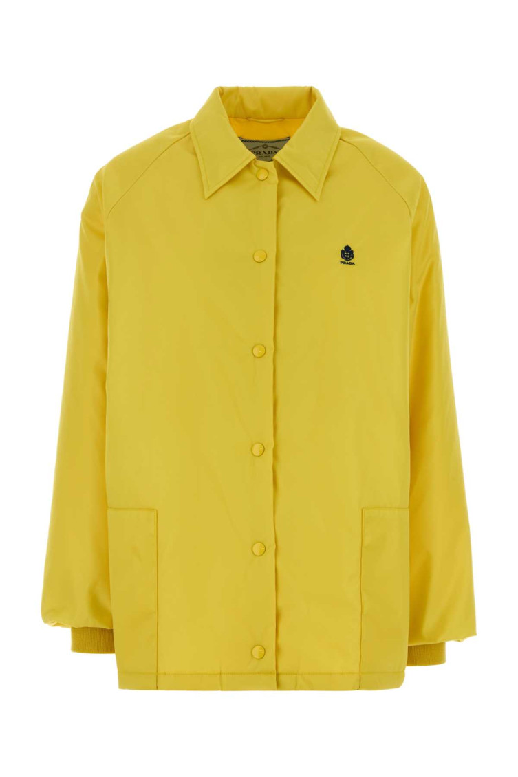 Yellow Re-nylon Jacket