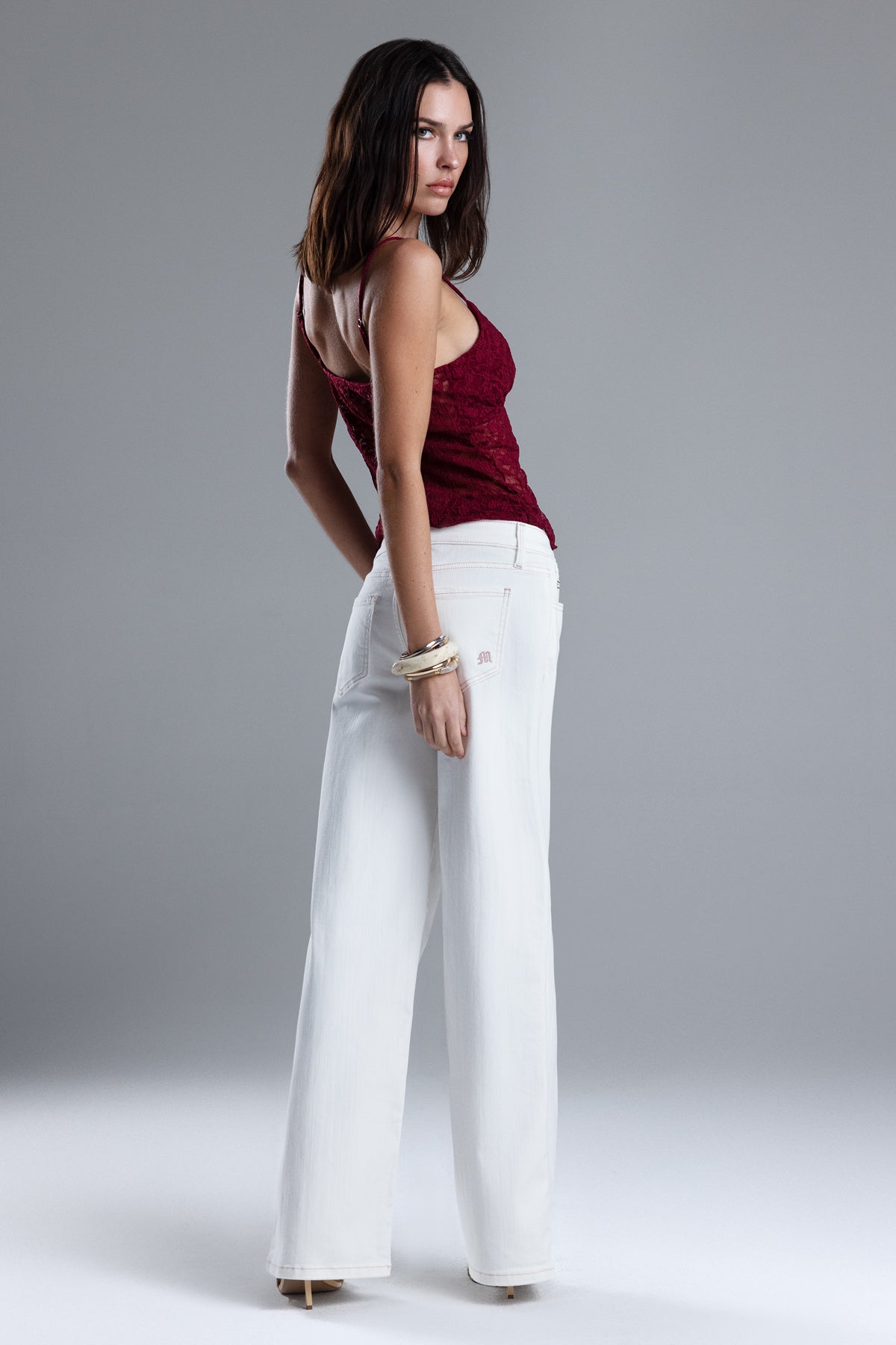 "Tropez Baggy Wide Leg Jeans