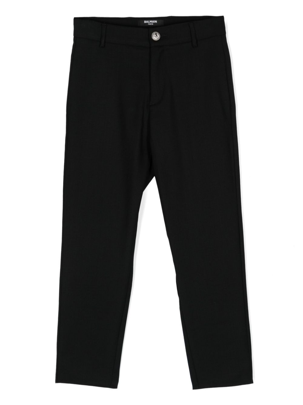 Straight-leg trousers - Black