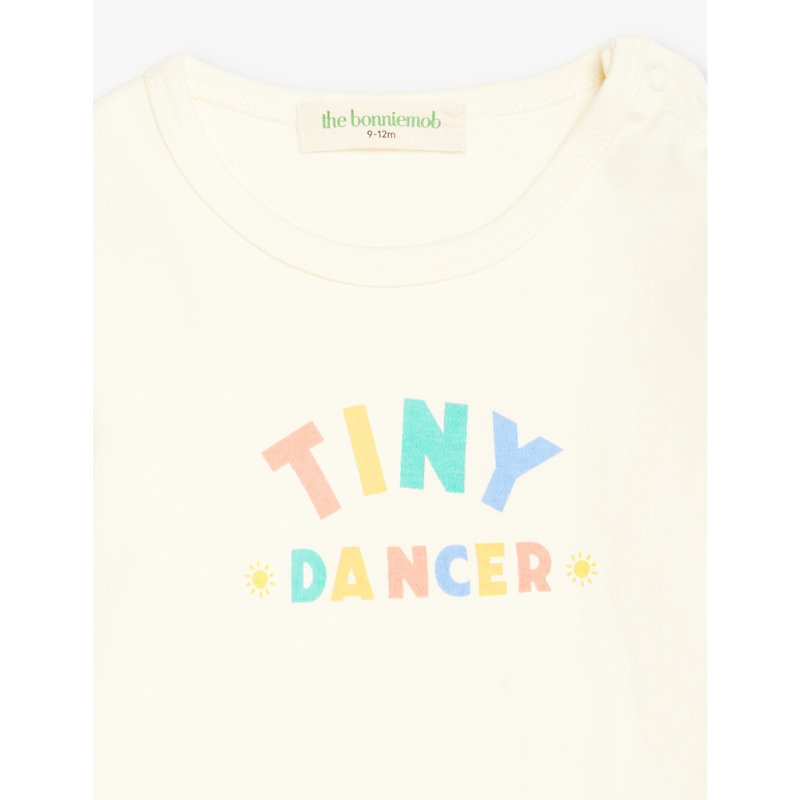 Tiny Dancer Rainbow Text-Print Cotton Bodysuit