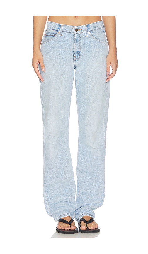 Aligrace Low Waist Classic Jean in Denim-Light. - 24 also