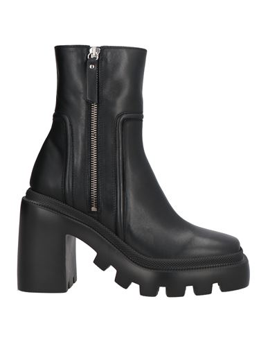 Vic Matiē Woman Ankle boots Black Size 10 Leather