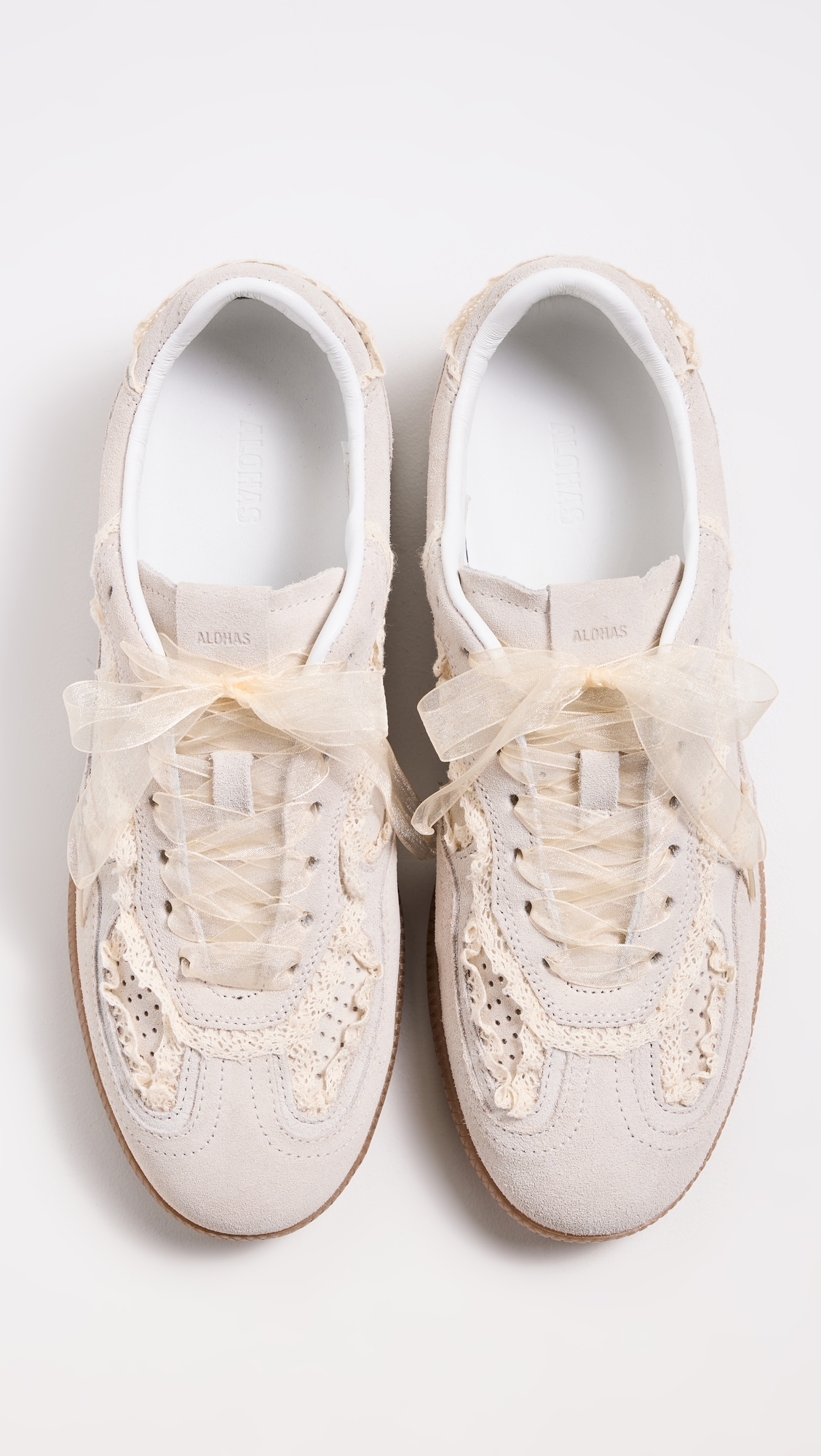 Tb.490 Crochet Sneakers Cream