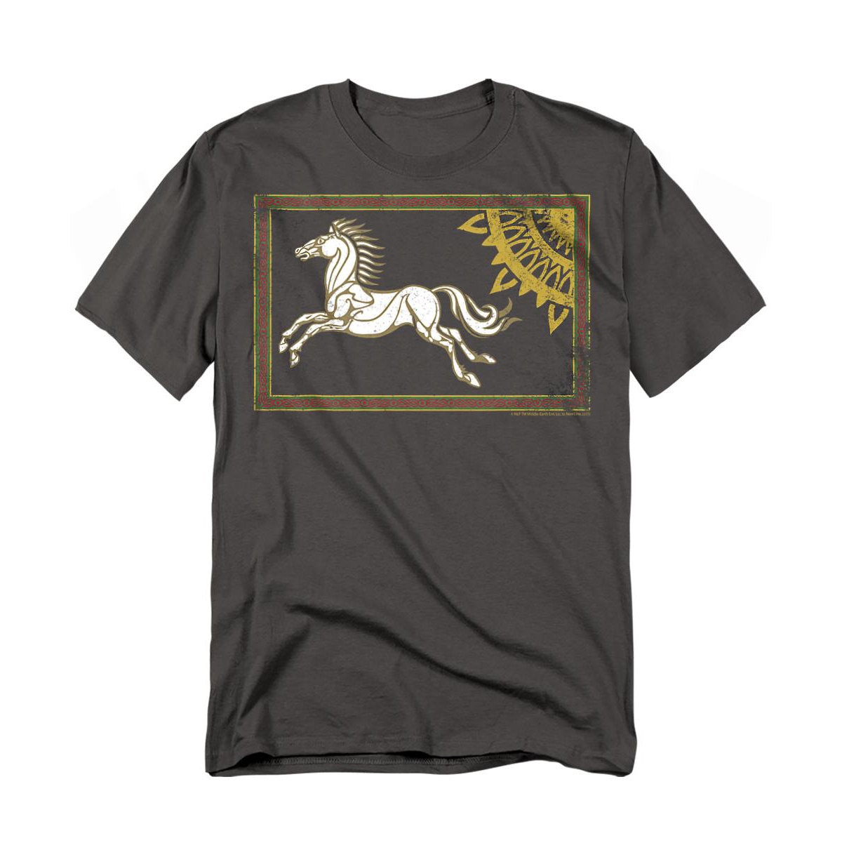 Men's Lor Rohan Banner T-Shirt - Charcoal