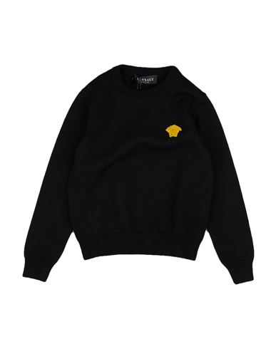 Kid Boy Sweater Black Size 12 Virgin Wool