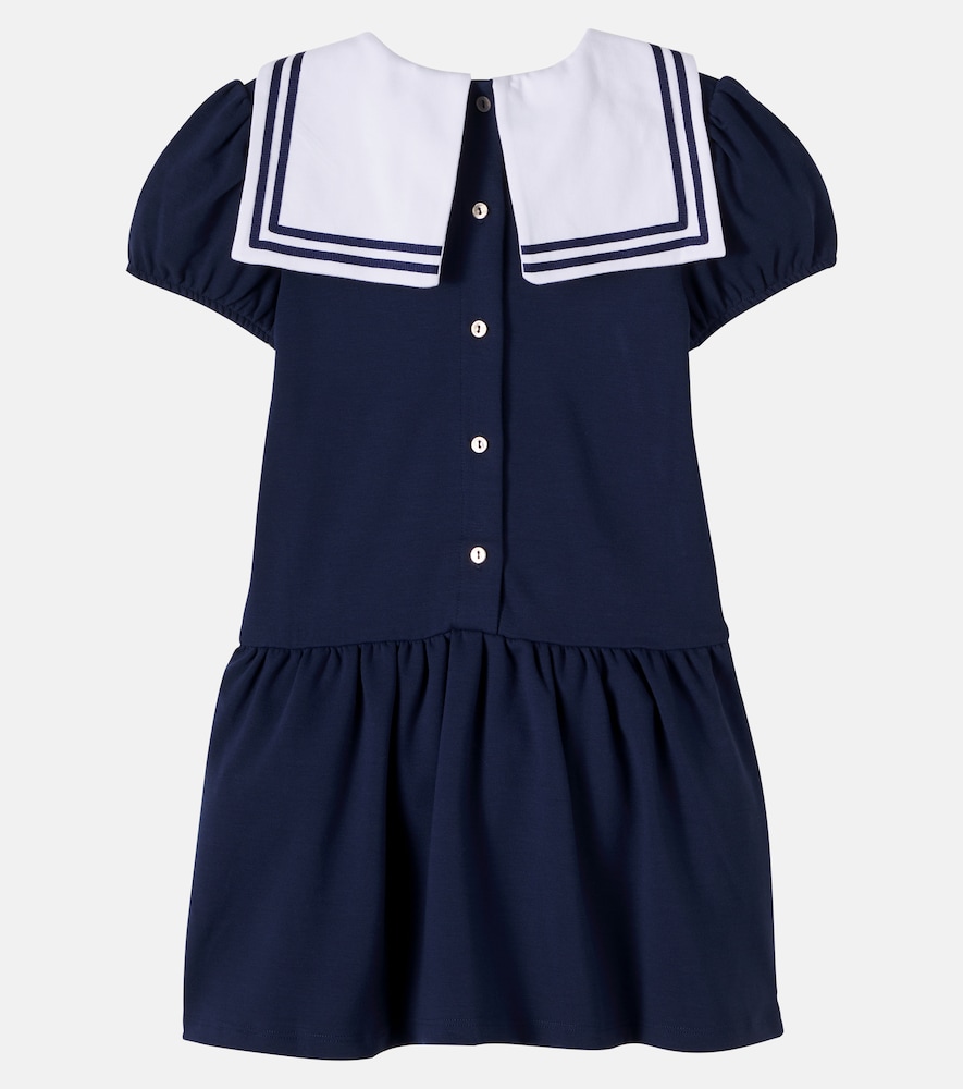 Cristina tie-neck dress