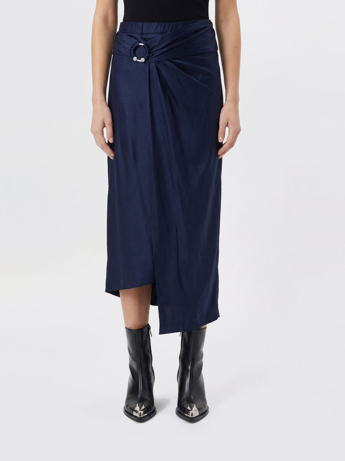 Skirt Woman color Blue
