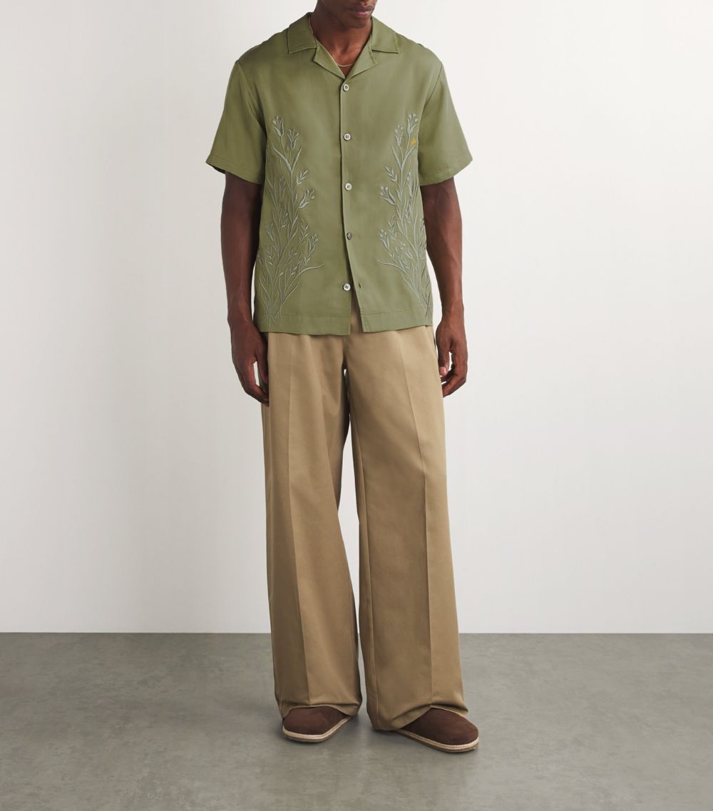 Embroidered Cedar Shirt