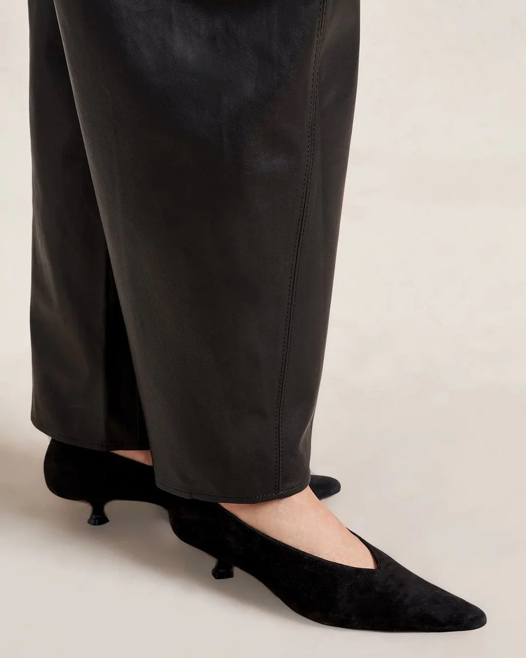 Leather Barrel Colby Pant