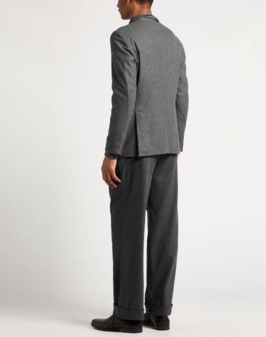 Man Blazer Grey Size 42 Virgin Wool, Polyester, Elastane