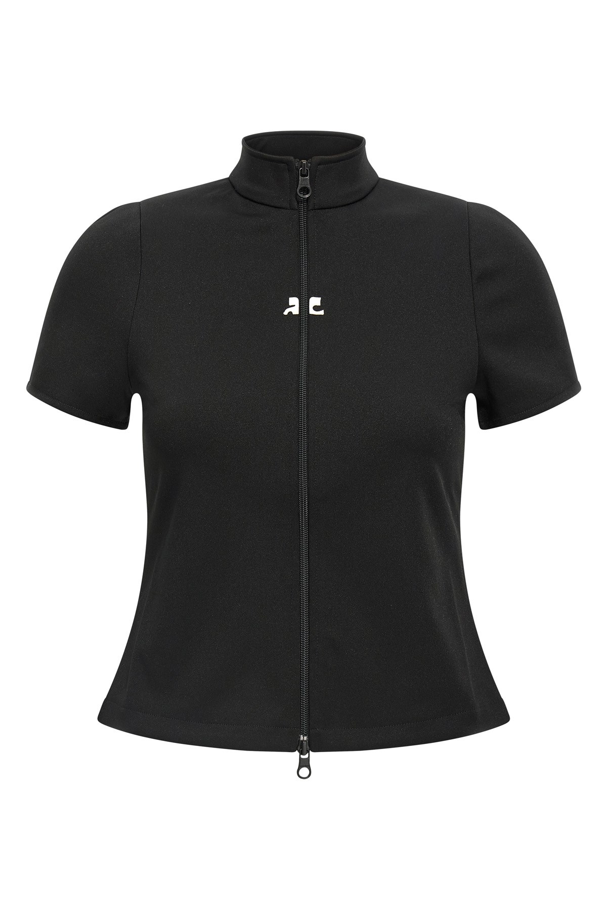 'Interlock Zipped' Top