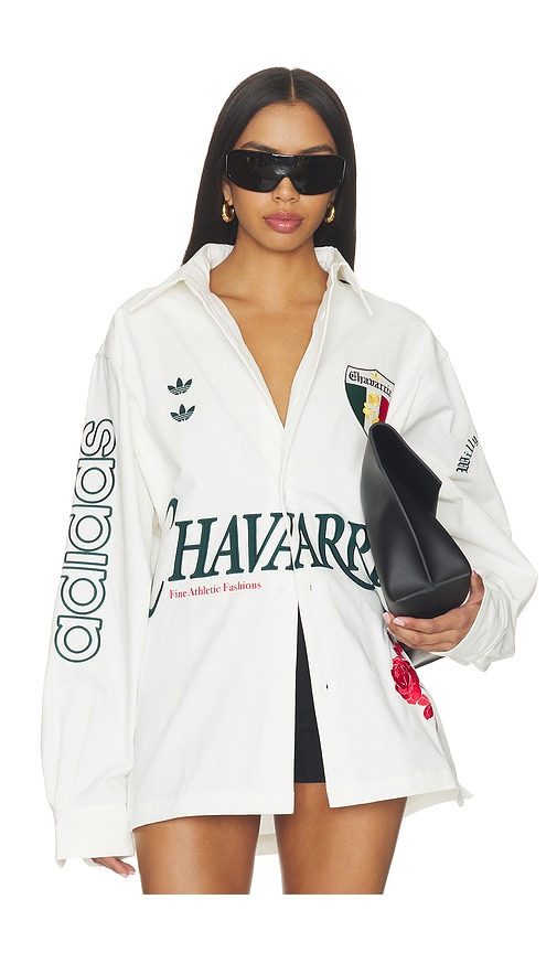 Adidas Originals Chavarria Dress Shirt in White. - XS also in