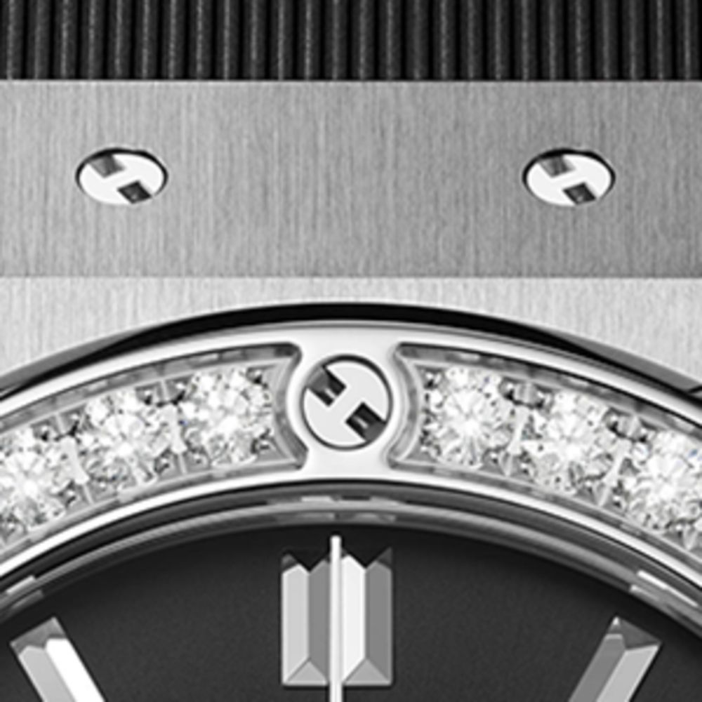 Titanium And Diamond Classic Fusion Watch 38Mm