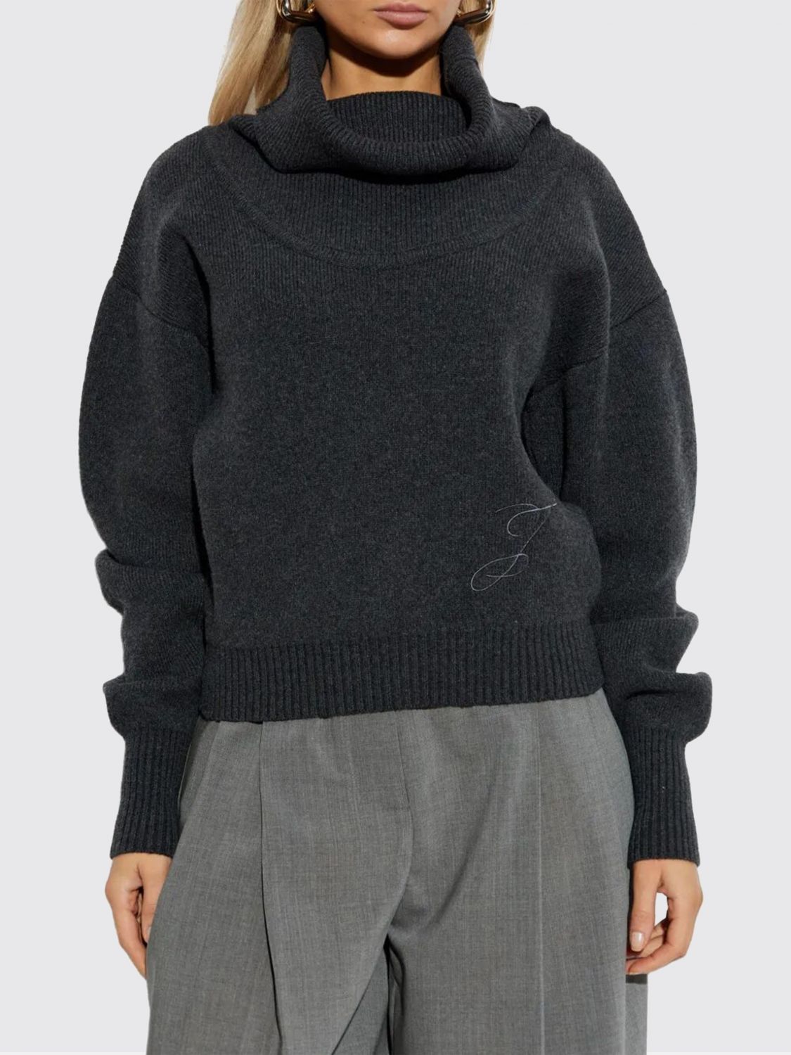 Sweater Woman color Grey