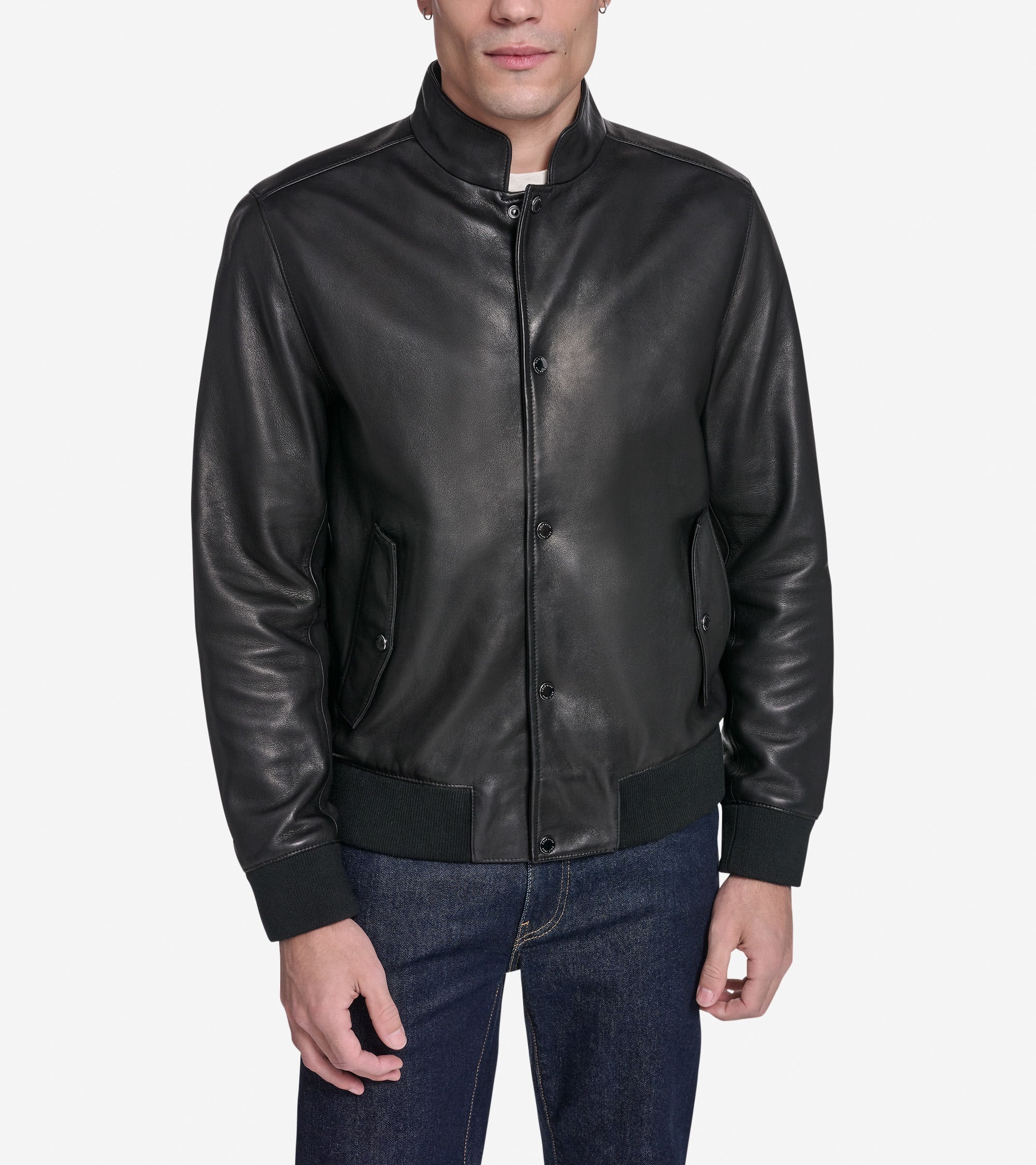 Men's Bomber Jacket - Black