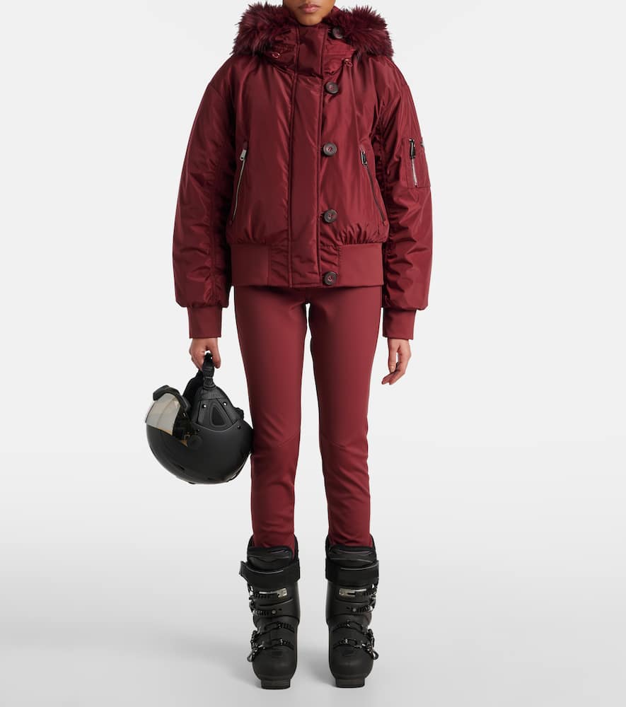 Jeanne faux fur-trimmed ski jacket