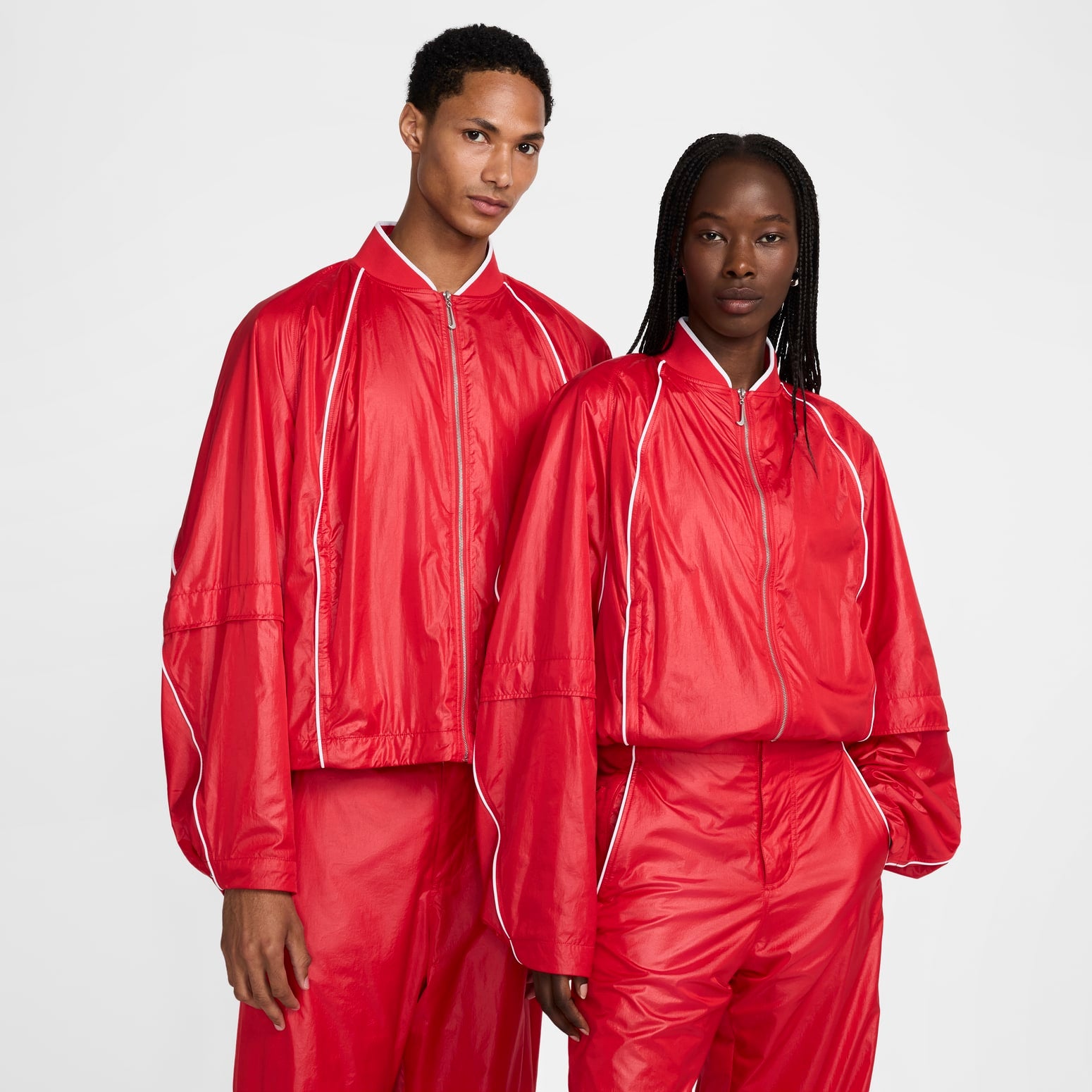X Jacquemus Track Jacket Asia Sizing 'Red'