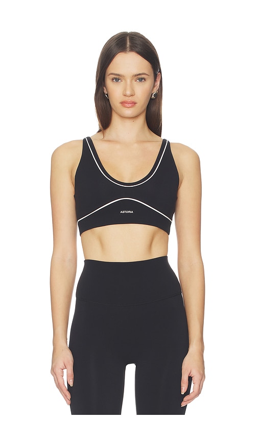 Astoria Sports Bra in Black. - M also in L, S