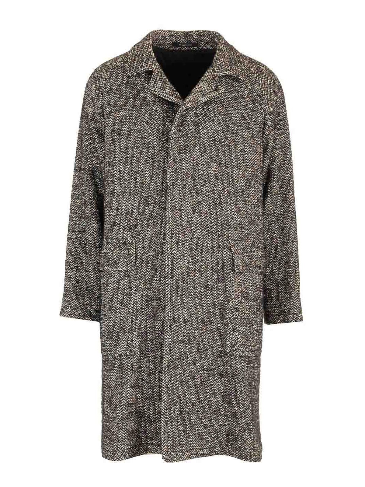 Unlined Tweed Coat