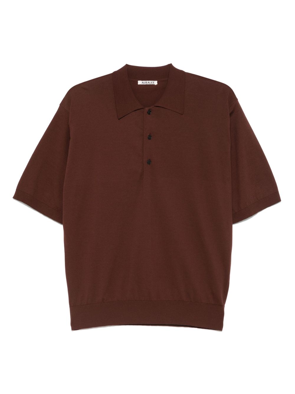Cotton polo shirt - Brown