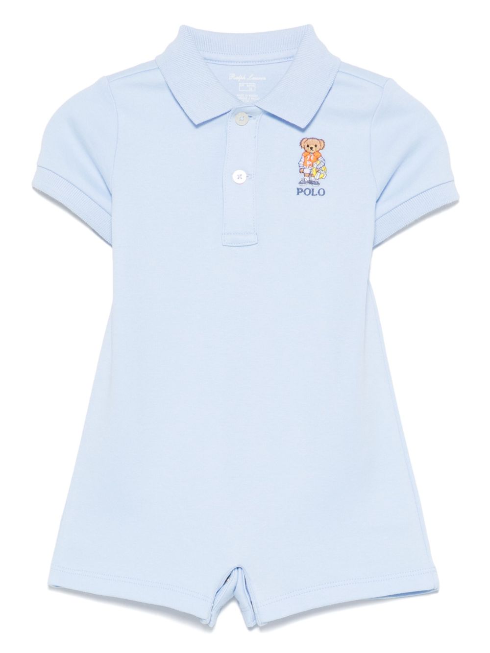 POLO RALPH LAUREN KIDS Polo Bear-motif shorties - Blue