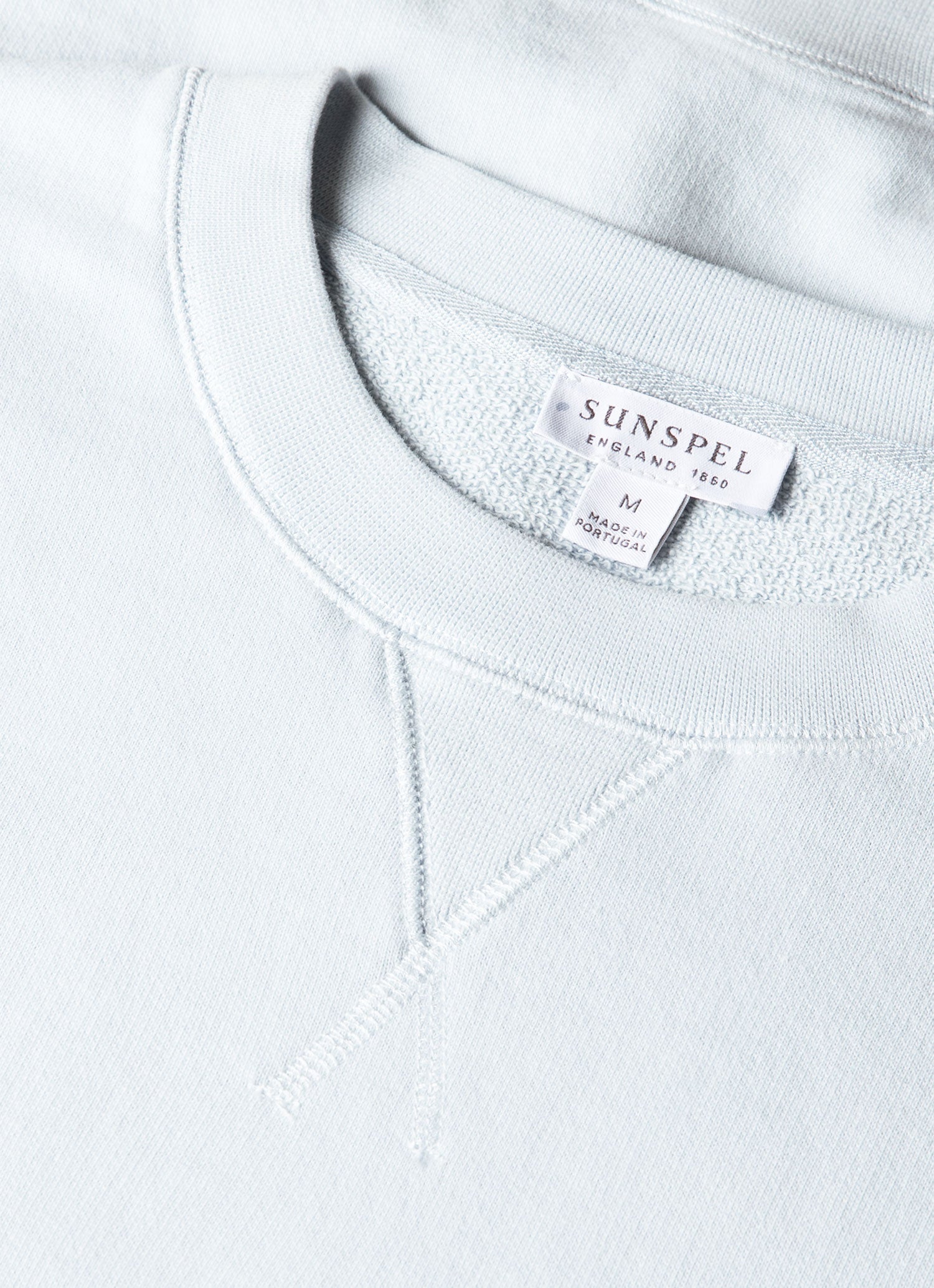 Men's Loopback Sweatshirt in Pastel Blue XL