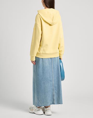 Woman Sweatshirt Light yellow
