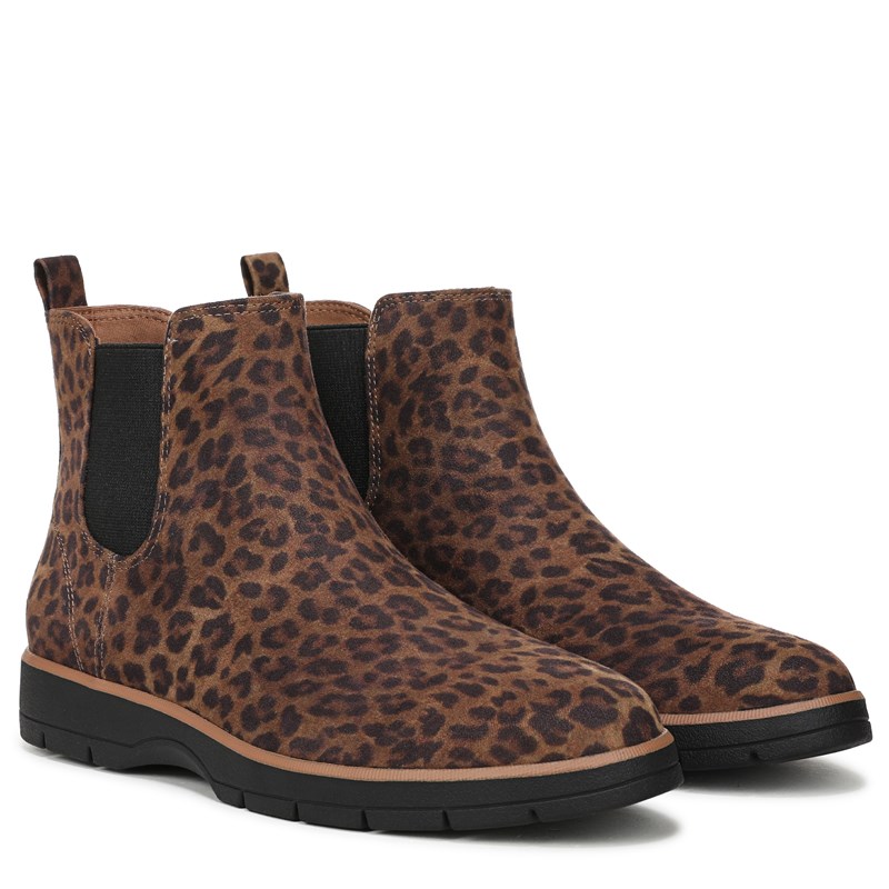 Women's Northbound Chelsea Boots (Leopard Print Fabric)