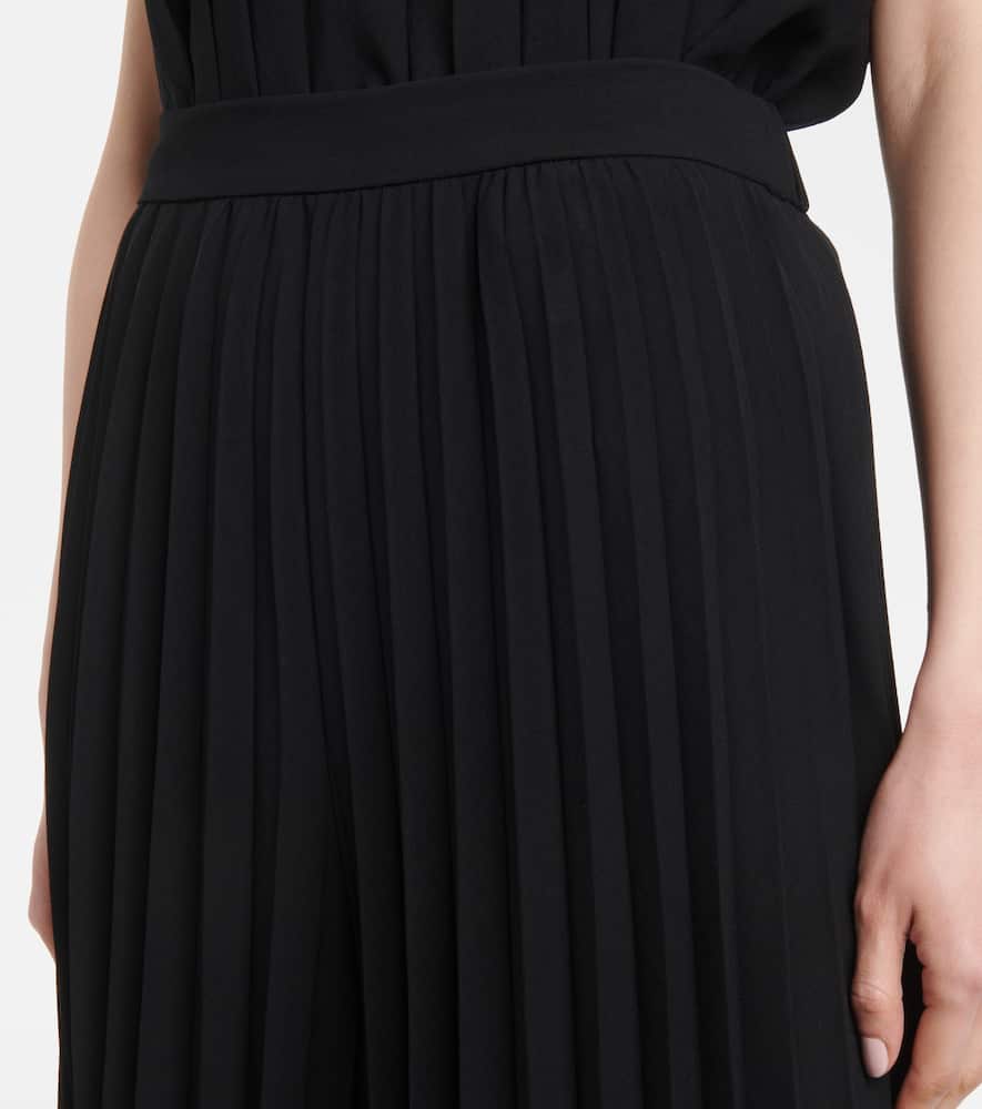 Anvers Airy plissé cropped culottes