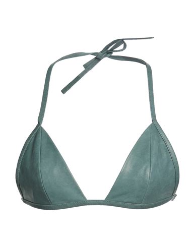 Woman Top Emerald green Size 2 Lambskin