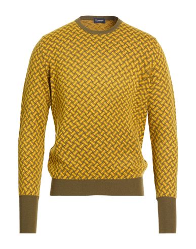 Man Sweater Yellow Size 34 Cashmere